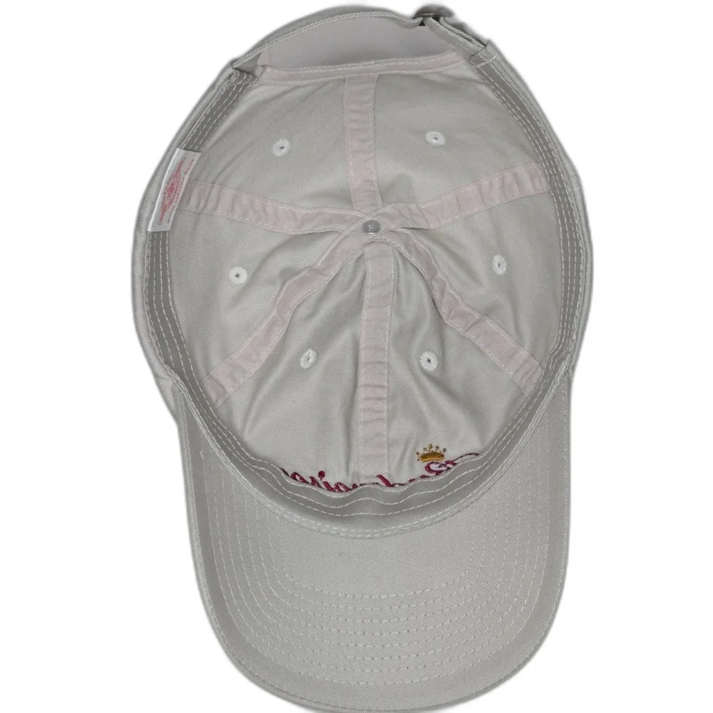 Budweiser Official Product Script Logo Dad Hat | Men's Strapback | Stone